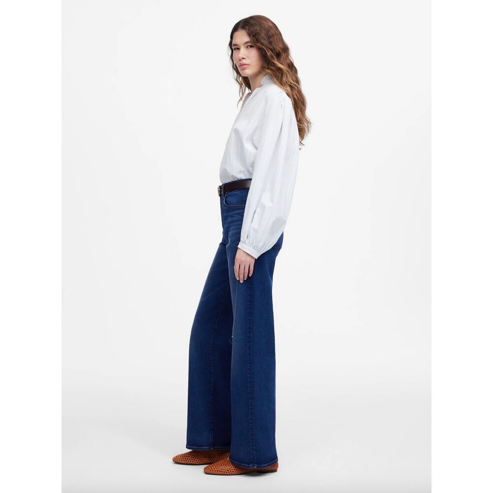 Madewell The Perfect Vintage Wide Leg Jean Pipestone Wash Blue US 27 NWT - Picture 3 of 15